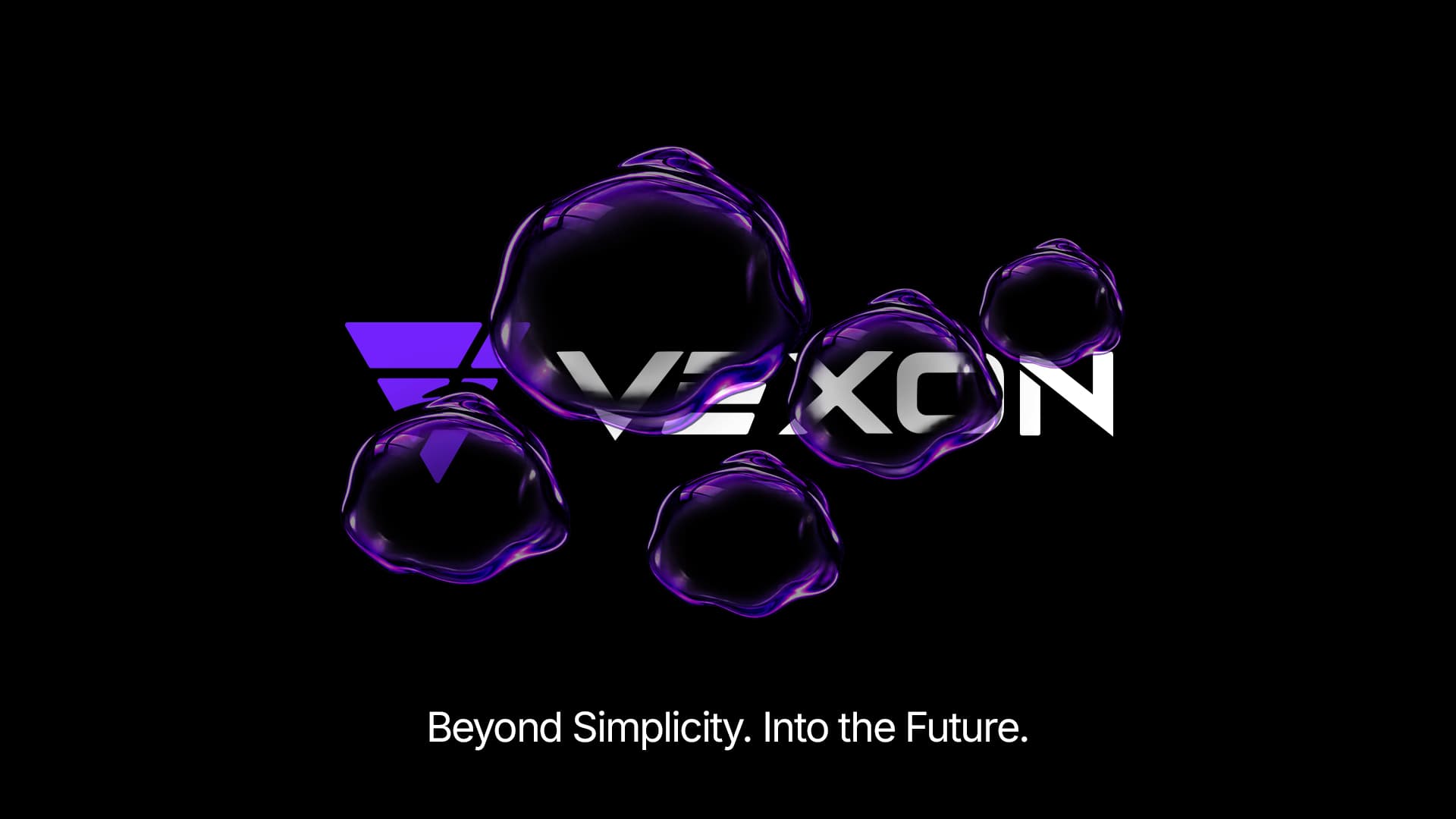 Vexon master hero lockup