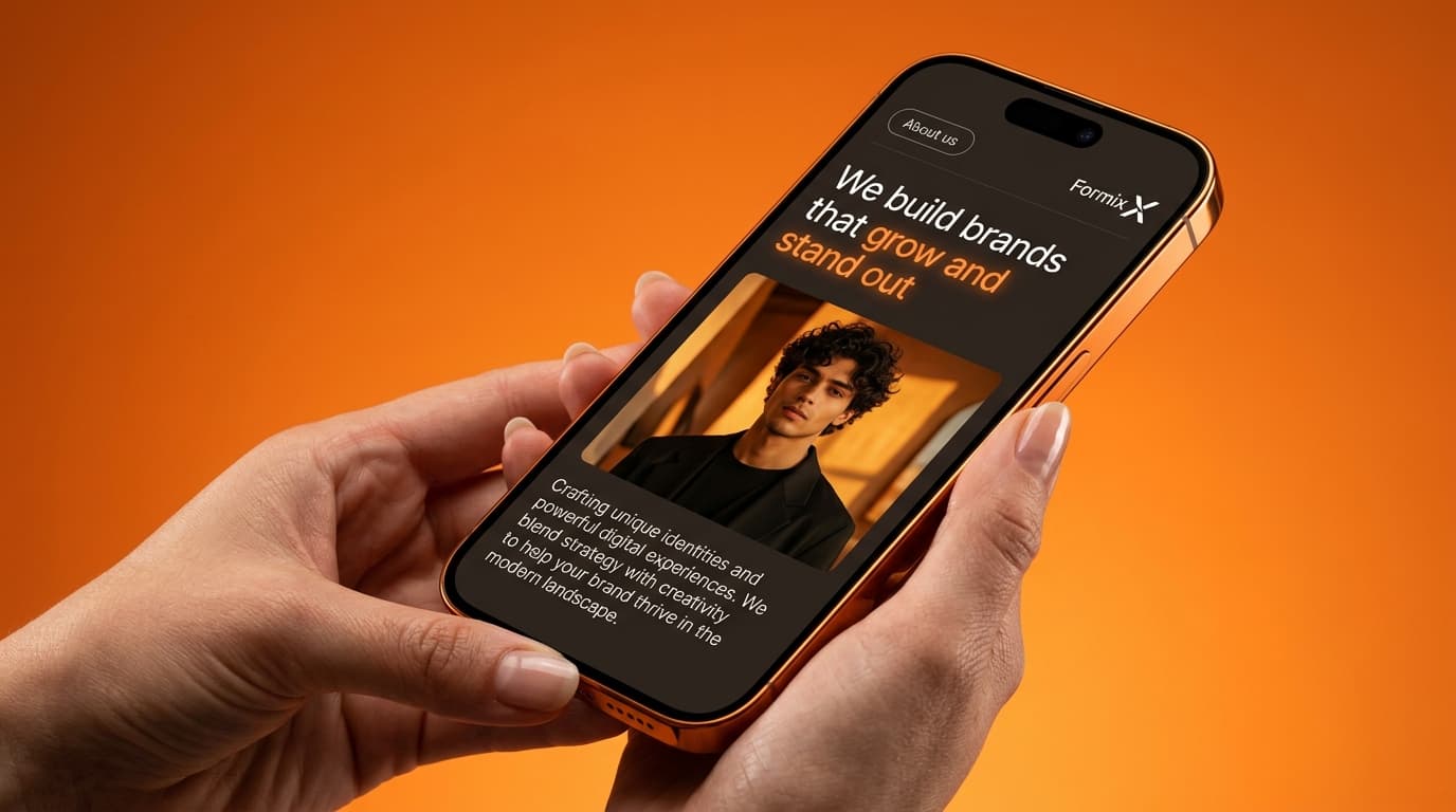 Mastermail responsive mobile system mockup